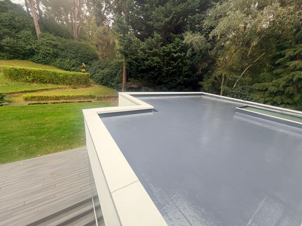 New Flat roof